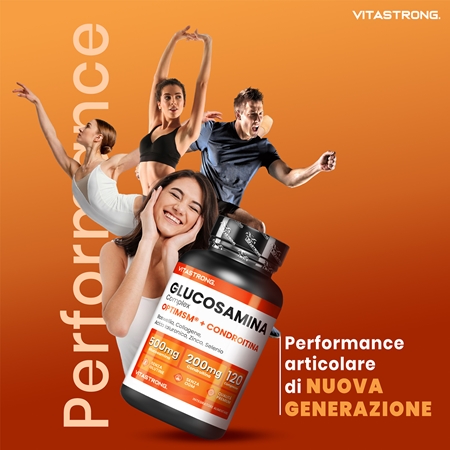 VITASTRONG Glukosamine Coplex compresse per il nutrimento di articolazioni e cartilagini