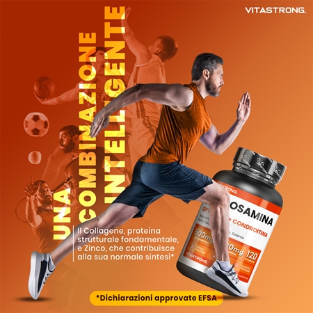 VITASTRONG Glukosamine Coplex compresse per il nutrimento di articolazioni e cartilagini