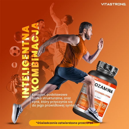 VITASTRONG Glukosamine Coplex tabletki do odżywienia stawów i chrząstek