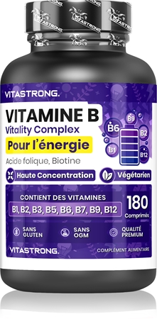 VITASTRONG Vitamin B Vitality Complex complexe de vitamine B