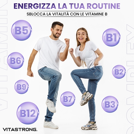 VITASTRONG Vitamin B Vitality Complex complesso vitaminico B