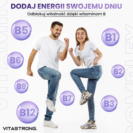 VITASTRONG Vitamin B Vitality Complex kompleks witamin z grupy B