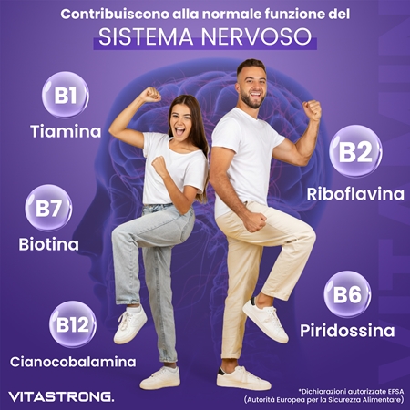 VITASTRONG Vitamin B Vitality Complex complesso vitaminico B