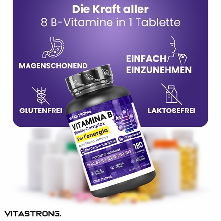 VITASTRONG Vitamin B Vitality Complex Vitamin B-Komplex