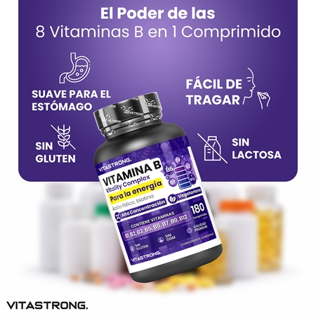 VITASTRONG Vitamin B Vitality Complex complejo de vitamina B