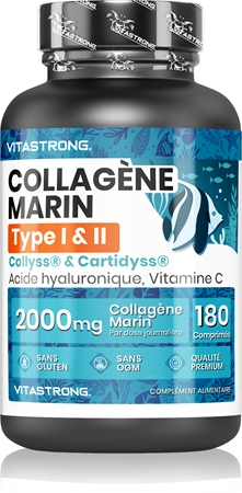 VITASTRONG Marine Collagen collagène en comprimés