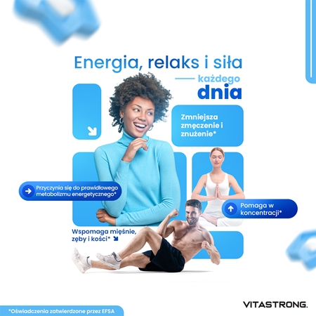 VITASTRONG Magnesium Complex tabletki do skutecznej suplementacji magnezu