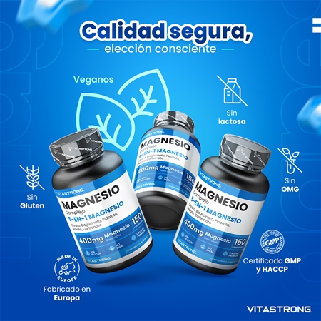 VITASTRONG Magnesium Complex comprimidos para suplementar magnesio con eficacia