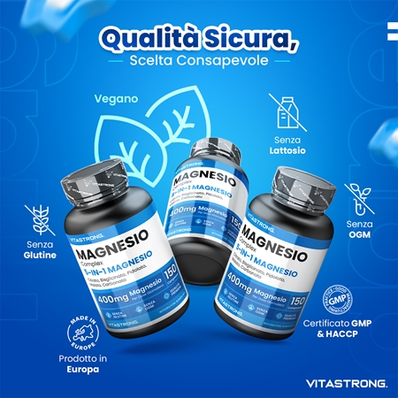 VITASTRONG Magnesium Complex compresse per un’efficace integrazione di magnesio