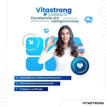VITASTRONG Magnesium Complex comprimidos para suplementar magnesio con eficacia