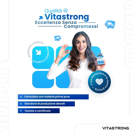 VITASTRONG Magnesium Complex compresse per un’efficace integrazione di magnesio