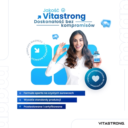 VITASTRONG Magnesium Complex tabletki do skutecznej suplementacji magnezu