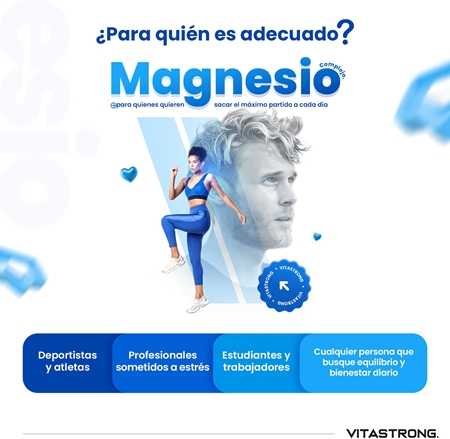 VITASTRONG Magnesium Complex comprimidos para suplementar magnesio con eficacia