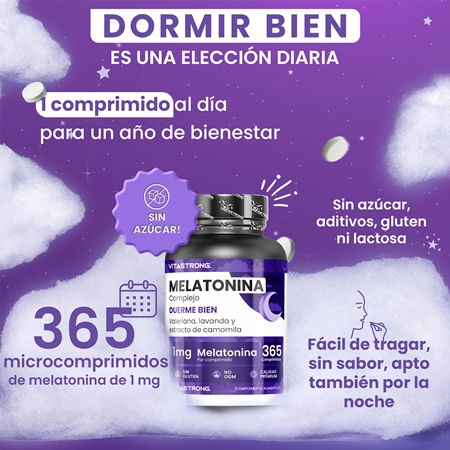 VITASTRONG Sleep Well comprimidos para un sueño tranquilo