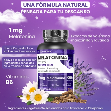 VITASTRONG Sleep Well comprimidos para un sueño tranquilo