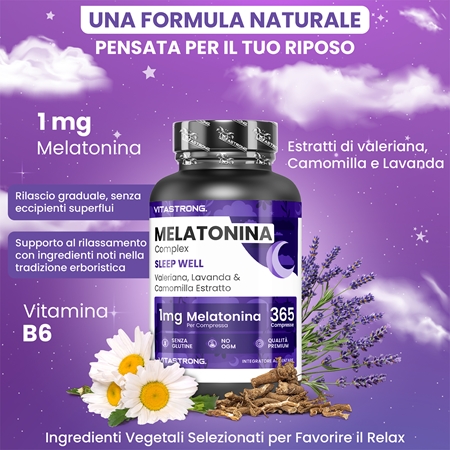 VITASTRONG Sleep Well compresse per un sonno tranquillo