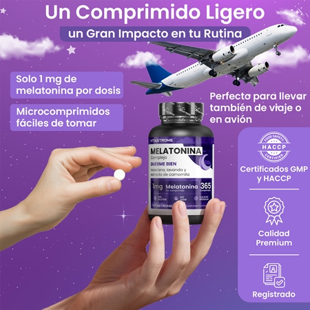 VITASTRONG Sleep Well comprimidos para un sueño tranquilo