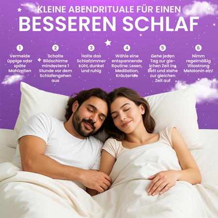 VITASTRONG Sleep Well Tabletten für ruhigen Schlaf