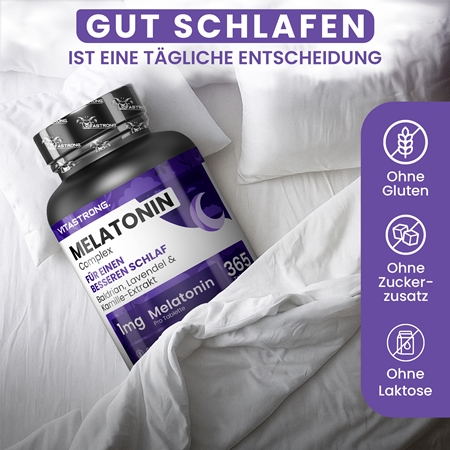 VITASTRONG Sleep Well Tabletten für ruhigen Schlaf