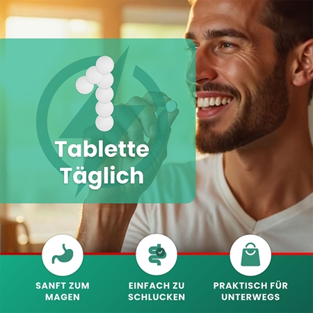 VITASTRONG Vitamin B12 Tabletten für eine einwandfreie Funktion des Organismus