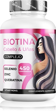 VITASTRONG Biotin Complex comprimidos para el cabello, las uñas y la piel