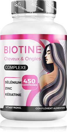 VITASTRONG Biotin Complex pastilles pour les cheveux, les ongles et la peau