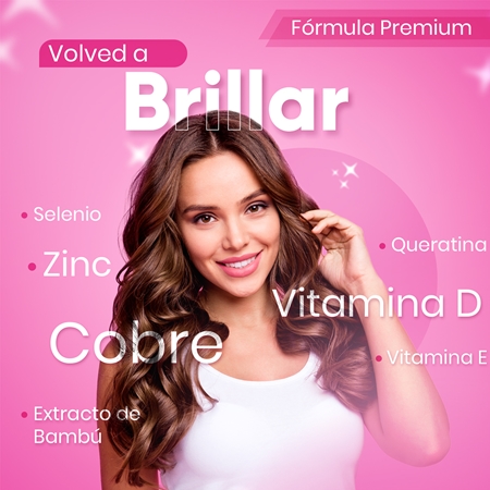 VITASTRONG Biotin Complex comprimidos para el cabello, las uñas y la piel