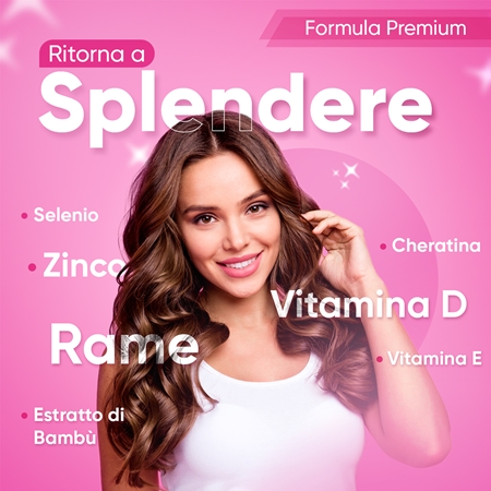 VITASTRONG Biotin Complex compresse per capelli, unghie ed epidermide