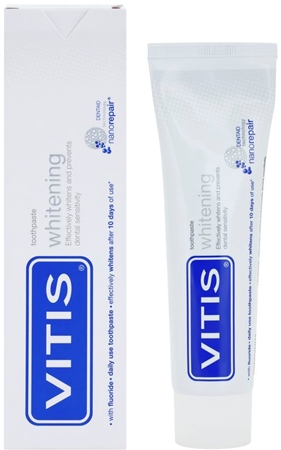 Vitis Whitening pasta s bělicím účinkem pro citlivé zuby