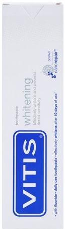 Vitis Whitening pasta s bělicím účinkem pro citlivé zuby