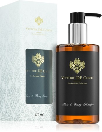 Alda cosmetics Vittore De Conti shampoing pour cheveux et corps