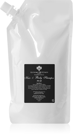 Alda cosmetics Vittore De Conti Shampoo for hair and body