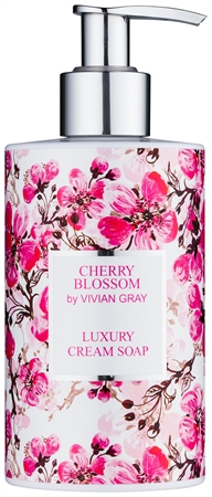 Vivian Gray Cherry Blossom cremige Seife für die Hände