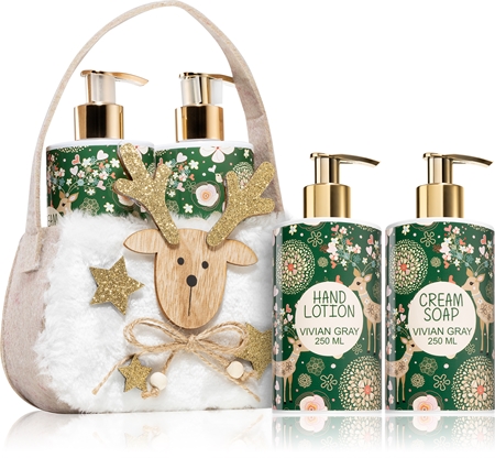 Vivian Gray Natural Christmas Green Tea & Citrus ajándékszett kézre