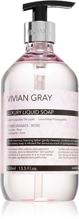 Vivian Gray Modern Pastel Pomegranate & Rose luxuriöse Flüssigseife