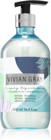 Vivian Gray Modern Pastel Vetiver & Patchouli jabón líquido refrescante