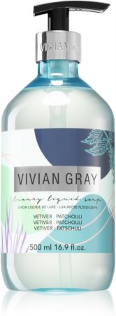 Vivian Gray Modern Pastel Vetiver & Patchouli Uppfriskande flytande tvål