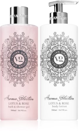 Vivian Gray Aroma Selection Lotus & Rose Presentförpackning