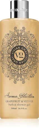 Vivian Gray Aroma Selection Grapefruit & Vetiver tusoló- és fürdőgél