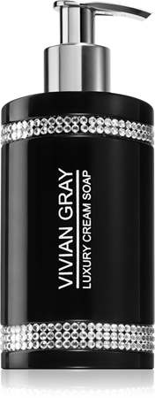 Vivian Gray Crystals Black krémové mýdlo