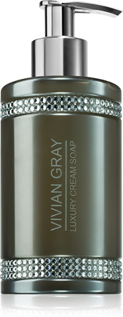 Vivian Gray Crystals Grey krémové mýdlo