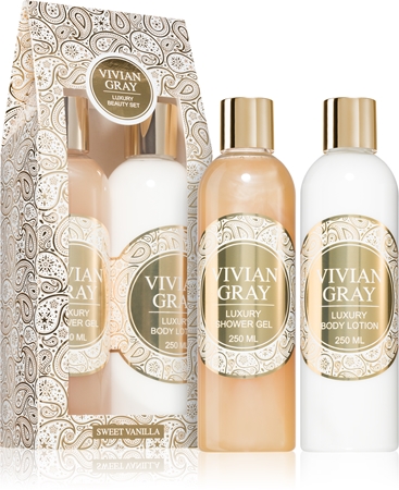 Vivian Gray Romance Vanilla & Patchouli dárková sada na tělo