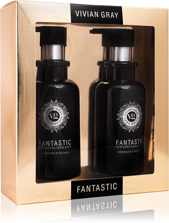 Vivian Gray Fantastic Amberwood & Patchouli dárková sada na ruce