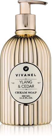 Vivian Gray Vivanel Ylang & Cedar sapone in crema