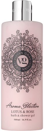 Vivian Gray Aroma Selection Lotus & Rose gel de dus si baie