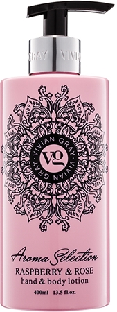 Vivian Gray Aroma Selection Raspberry & Rose mléko na ruce a tělo