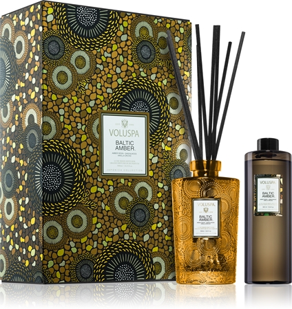 VOLUSPA Japonica Baltic Amber aroma diffuser with filling