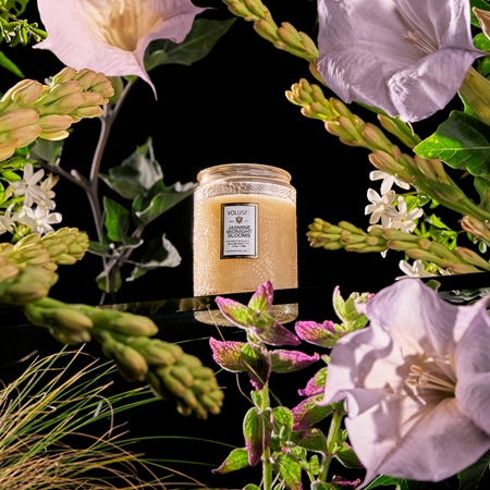 VOLUSPA Japonica Jasmine Midnight Blooms scented candle