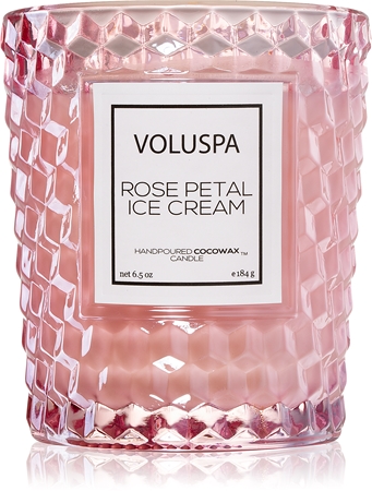 VOLUSPA Roses Rose Petal Ice Cream bougie parfumée
