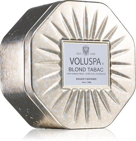 VOLUSPA Vermeil Blond Tabac Duftkerze   in blechverpackung